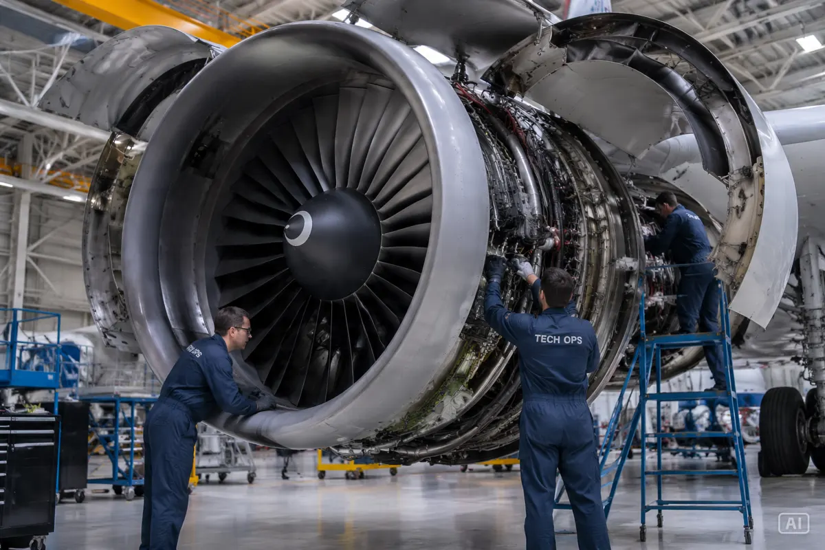 Manutenção de aeronave